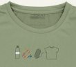 画像3: 2023　SDGｓリサイクルTシャツ（カーキ） (3)